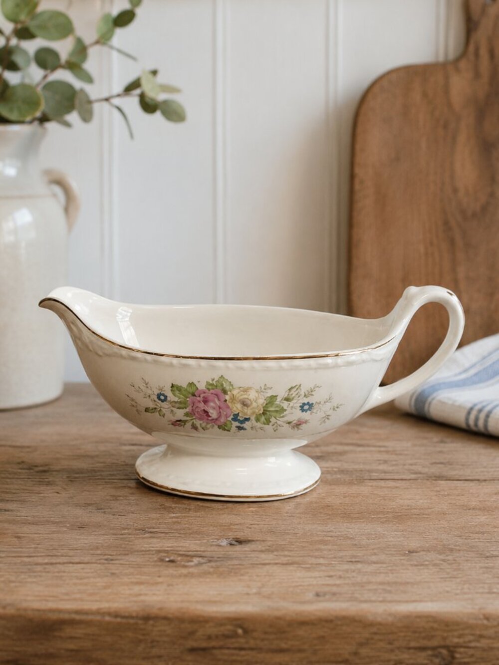 Vintage Homer Laughlin Gravy Bowl